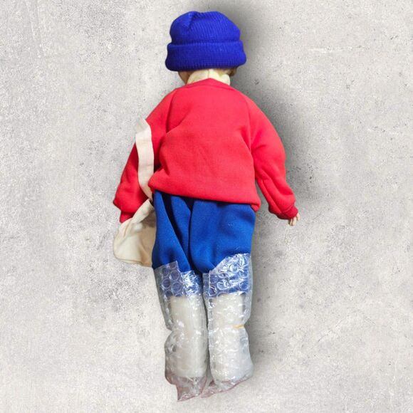 Marie Osmond “Chris” Paperboy Doll 1991 COA #293/2500 Box Stand Bracelet - Picture 6 of 12